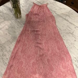 👗 J.Crew Pink Paisley Dress 💗